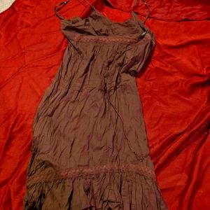 Jfw brown maxi dress